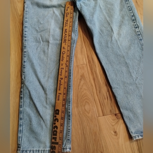 Wrangler Relaxed Fit Light Wash Denim Jeans - Men's Size 36 x 30 - Picture 12 of 14